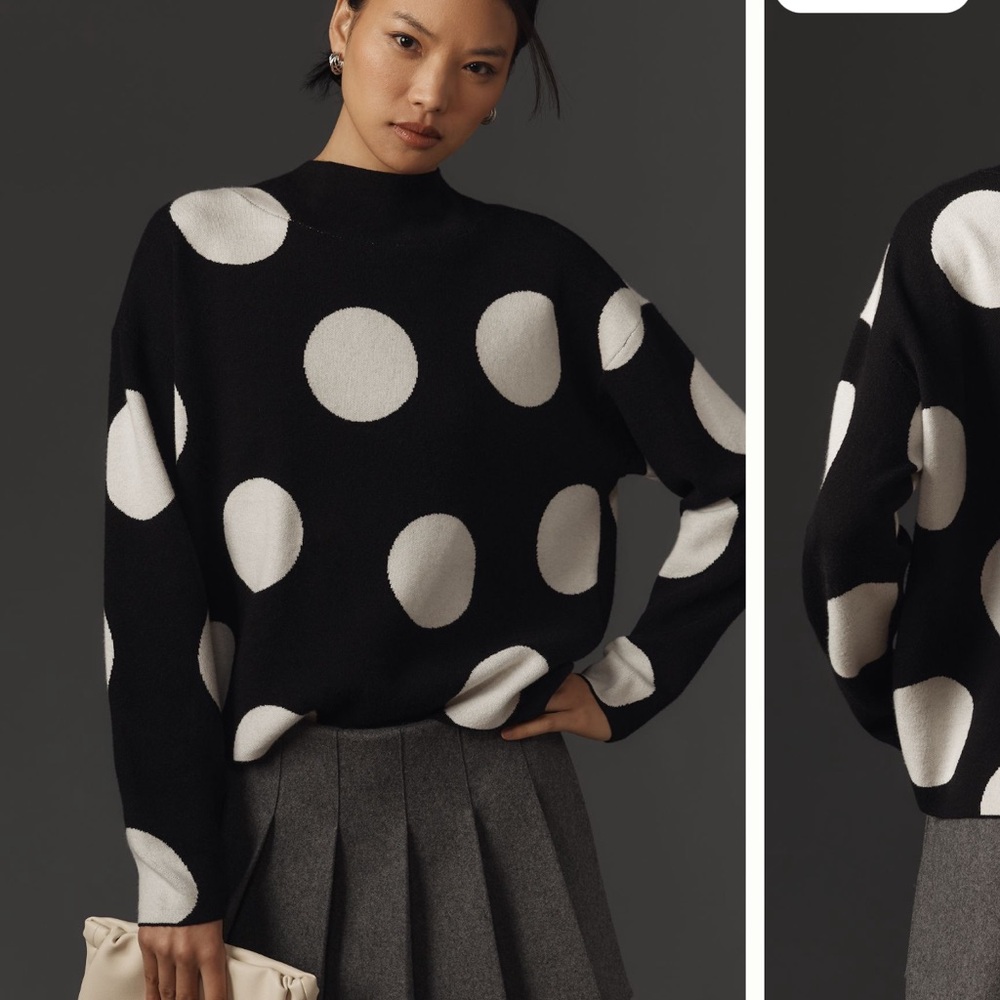 Carys Mock-neck sweater by Maeve